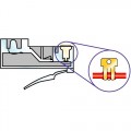 80B050 RJ-45 AMP Shielded Plugs, QTY 100 