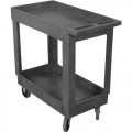 Wesco 270482 Two Shelf Standard Cart, 34.25