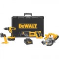 Dewalt DC4CKITA 18V Cordless Compact 4-Tool Combo Kit 