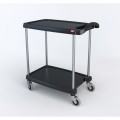 Metro MY1627-24BL myCart™ 2 Shelf Utility Cart, 16