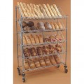 Metro DC56EC 18x48 SLANTED FIVE SHELF CART W/CASTER 