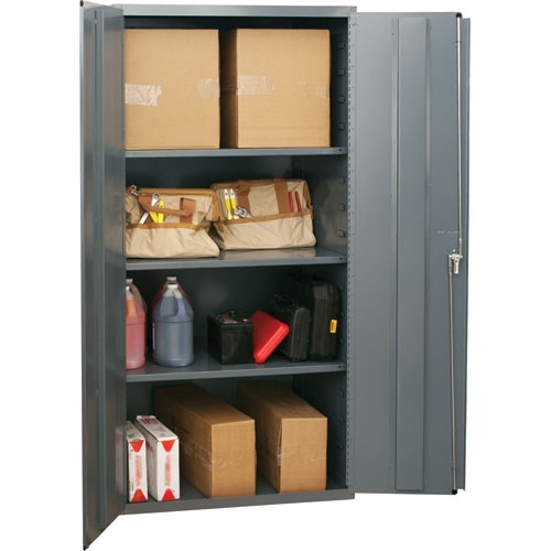 Durham MFG 3500-95 Heavy Duty Storage Cabinet 14 Gauge Steel with 3 ...