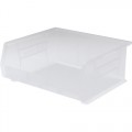 Akro-Mils 30250SCLAR Clear Bins 6/Carton, OD 14-3/4