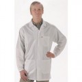 Tech Wear LEQ-13-2XL ESD-Safe 3/4 Length Shielding Coat, White, 2X-Large 