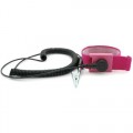 Botron B9609 Adjustable Wrist Strap with 6' Cord, Pink 