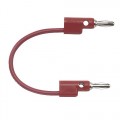 Pomona B-12-2 Banana Plug Patch Cord, Red, 12