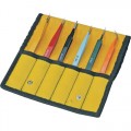 Aven 18480EZ E-Z Pick Color Coded Tweezer Set 