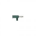 Pomona 1825-5 GREEN SOLDERLESS STACK BANANA PLUG 10/PKG 