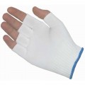 PIP 40-732L 100% Nylon Seamless Knit Glove Liner, Fingerless, Size Large, 12 Pair/Pkg. 