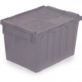 Lewis Bins FP182 Attached Lid Container, Grey,  21.8