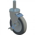 Metro 5MPB Swivel Caster with Brake, 5