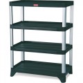 Rubbermaid 9T36 Four Shelf Shelving Unit, 35-1/8