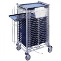 Metro CBNTC20MSOL2 Front-Load Cart w/SmartTrays & Economy Tray Inlays, Cart size 22