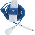 Desco 09100 Jewel® Adjustable Wrist Strap with 6 ft. Cord, Sapphire Blue 