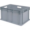 Akro-Mils 37-688 Straight Wall Container (Solid Base/Solid Sides), O.D. 23-3/4