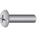 BZL88008 Combination Slotted Round Head Machine Screw Zinc Plated 8/32 X 1/4 Pkg-100 