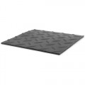 Botron B42325 Conductive Solid Rubber Floor Mat Runner, 3' x 25' 