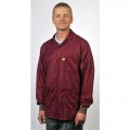 Tech Wear LOJ-33C Groundable ESD-Safe Jacket with Cuffs, Large 