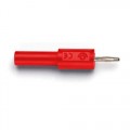 Pomona 72914-2 4MM BAN JACK TO 2MM BAN PLUG RED POMONA 