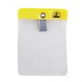 Menda 35010 Vertical Clip-On Badge Holder, 2-11/16