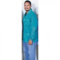 Desco 73851 Teal ESD Shielding Jacket with Cuffs, Small 