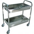 Luxor SST2L Stainless Steel Tub Cart, 19