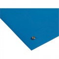 3M 6811 Static Dissipative 2-Layer Rubber Table Mat, Blue, 2' x 4' 