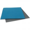 Botron B6424VKIT Workstation Kit with Table Mat (2' x 4' Blue), Floor Mat (3' x 5' Gray) and Grounding Hardware 