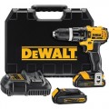 Dewalt DCD785C2 20V MAX* Lithium Ion Compact Hammerdrill Kit (1.5 Ah) 