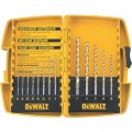 Dewalt DW1363 13 Piece Titanium Drill Bit Set 